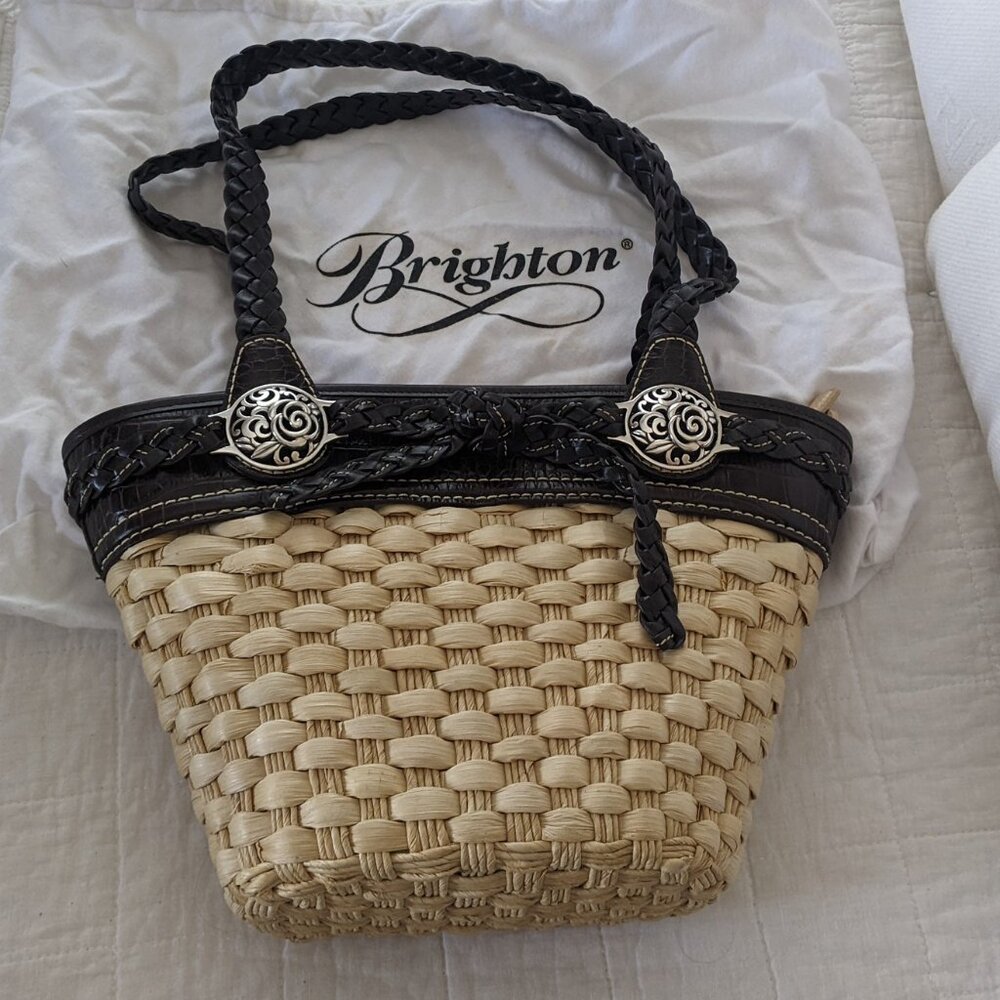 Brighton Candice Straw Bag